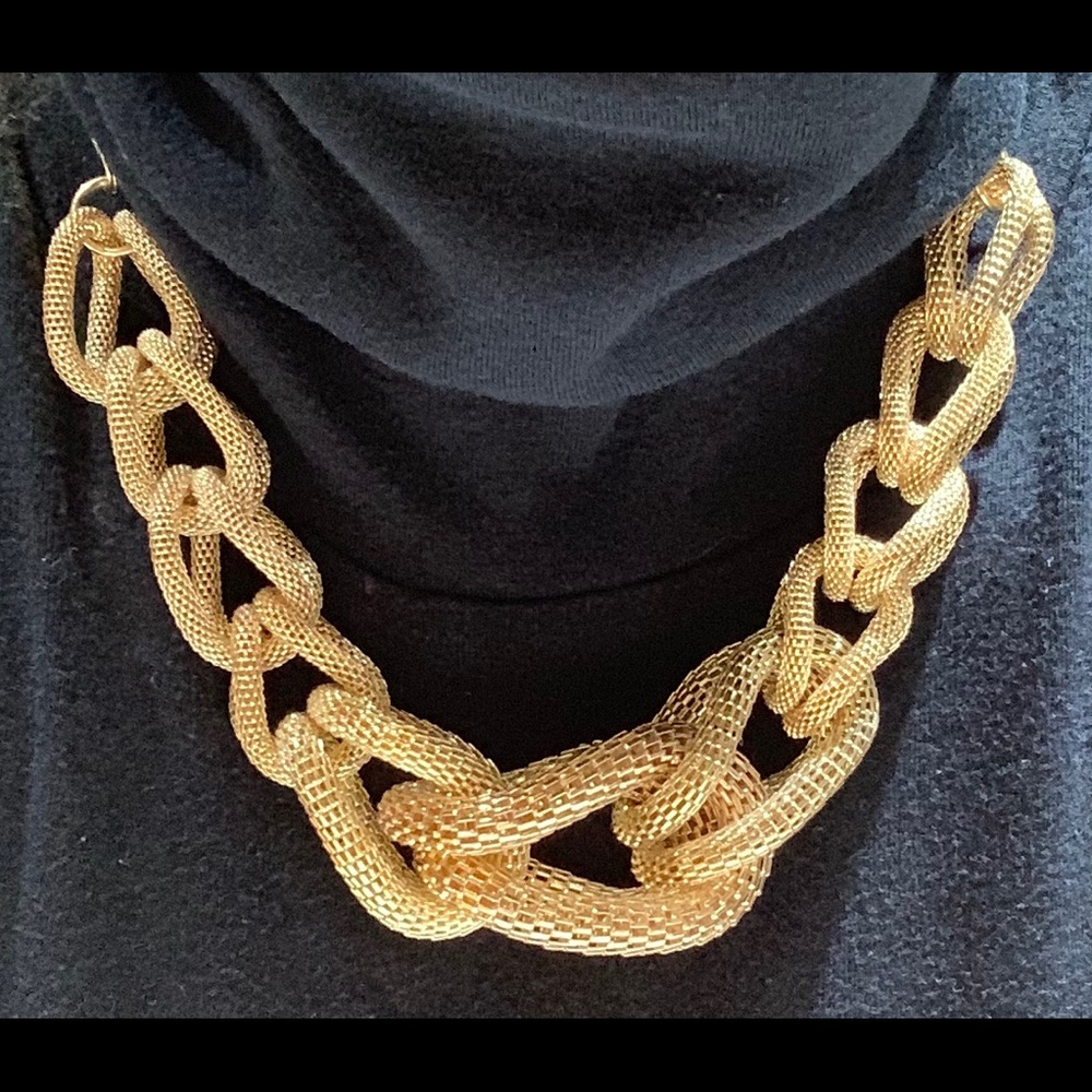 Faux Gold Rope necklace